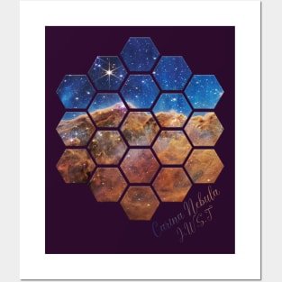 Carina Nebula: James Webb Space Telescope Posters and Art